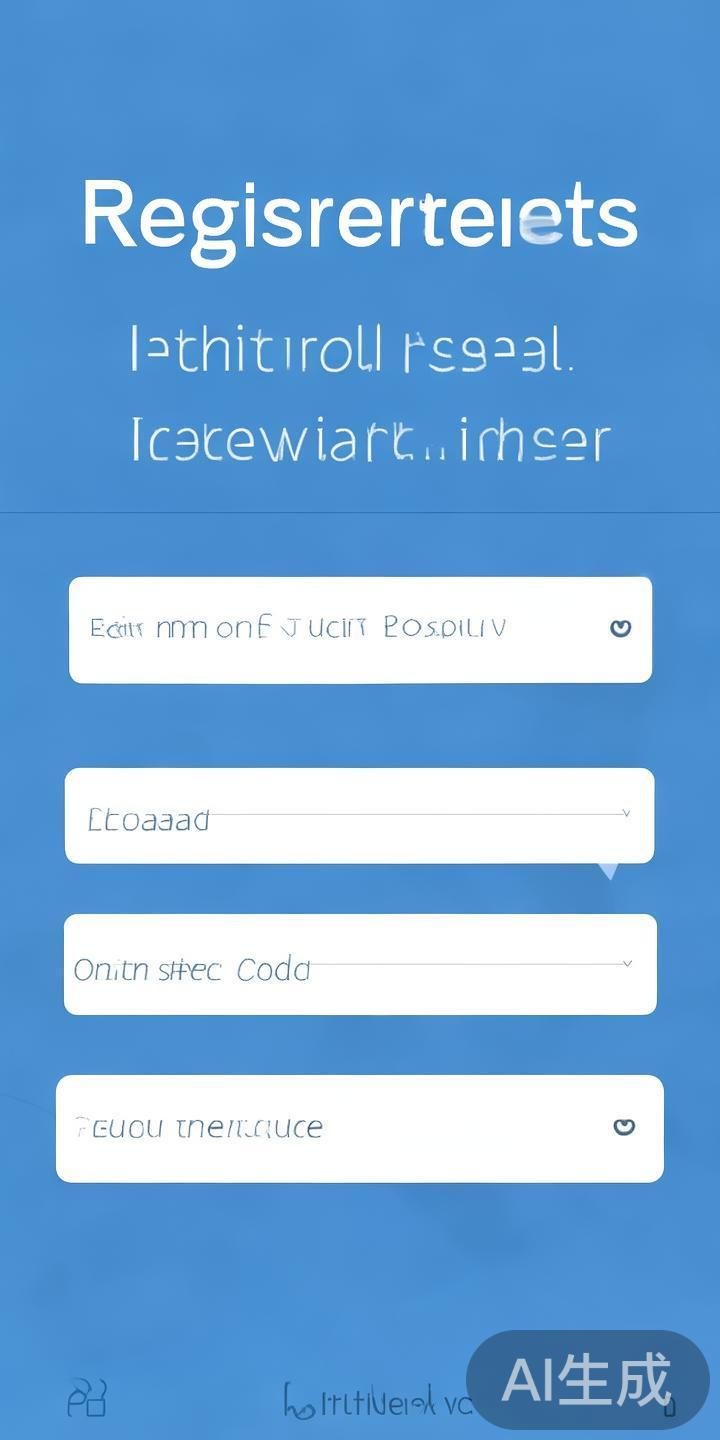 填写个人信息
在注册表单中，您需要填写真实的手机